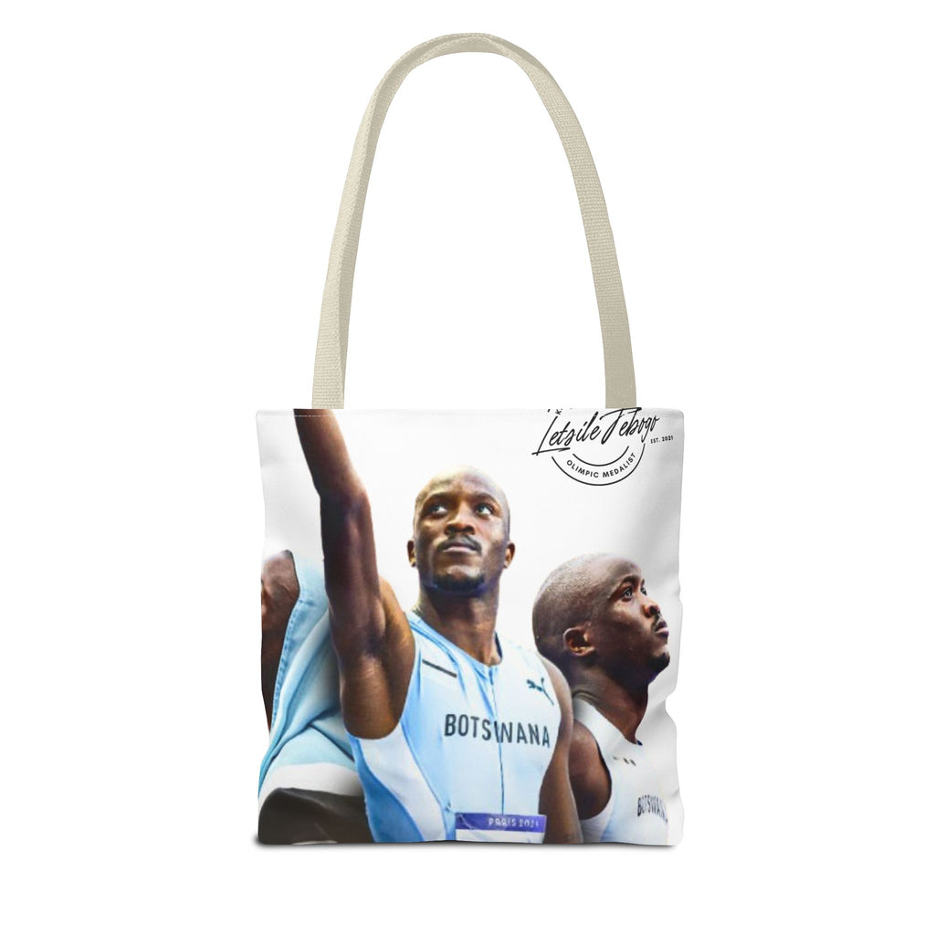Botswana Independence Day Tote Bag, Celebrate Botswana, AOP Tote, Embrace Change, Sports Fan Tote
