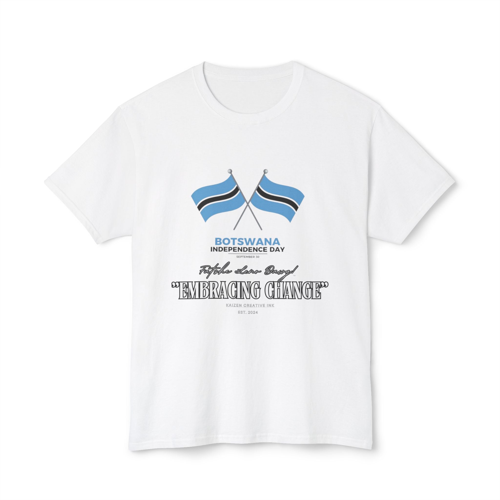 Botswana Independence Day T-Shirt, Unisex Cotton Shirt, Embracing Change Tee, Athletic Celebration Apparel, Unique Gift for Sports [...]