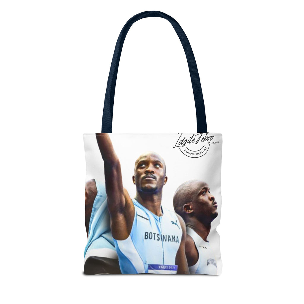 Botswana Independence Day Tote Bag, Celebrate Botswana, AOP Tote, Embrace Change, Sports Fan Tote