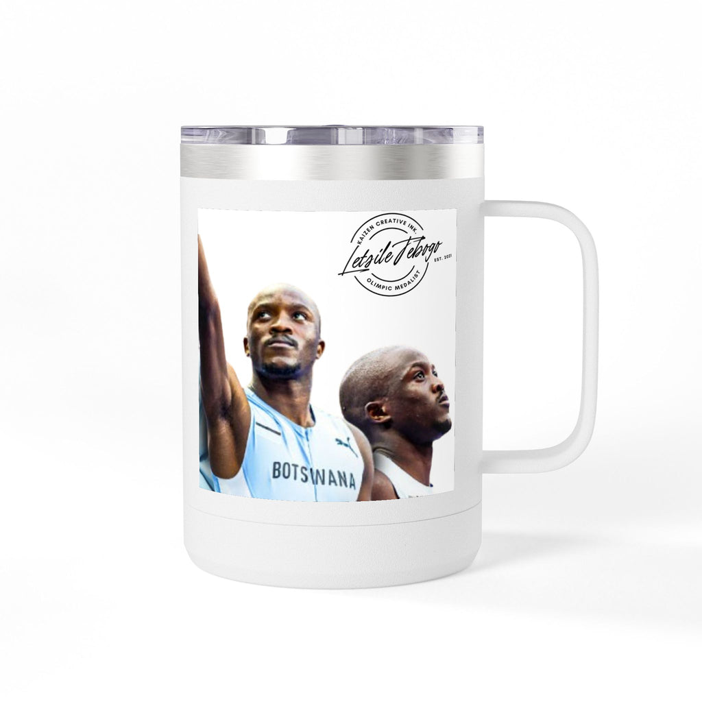 Botswana Coffee Mug Tumbler, 15oz - Celebrate Culture, Perfect Gift for Sports Fans, Travel Mug, Commemorative Drinkware